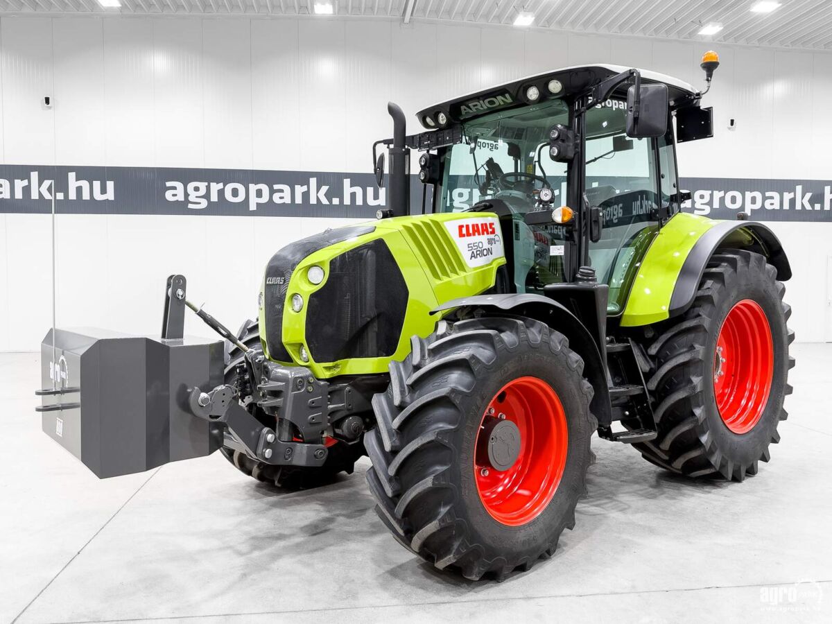 クラース　ARION 550 CEBIS  —  163馬力 / 6,300時間