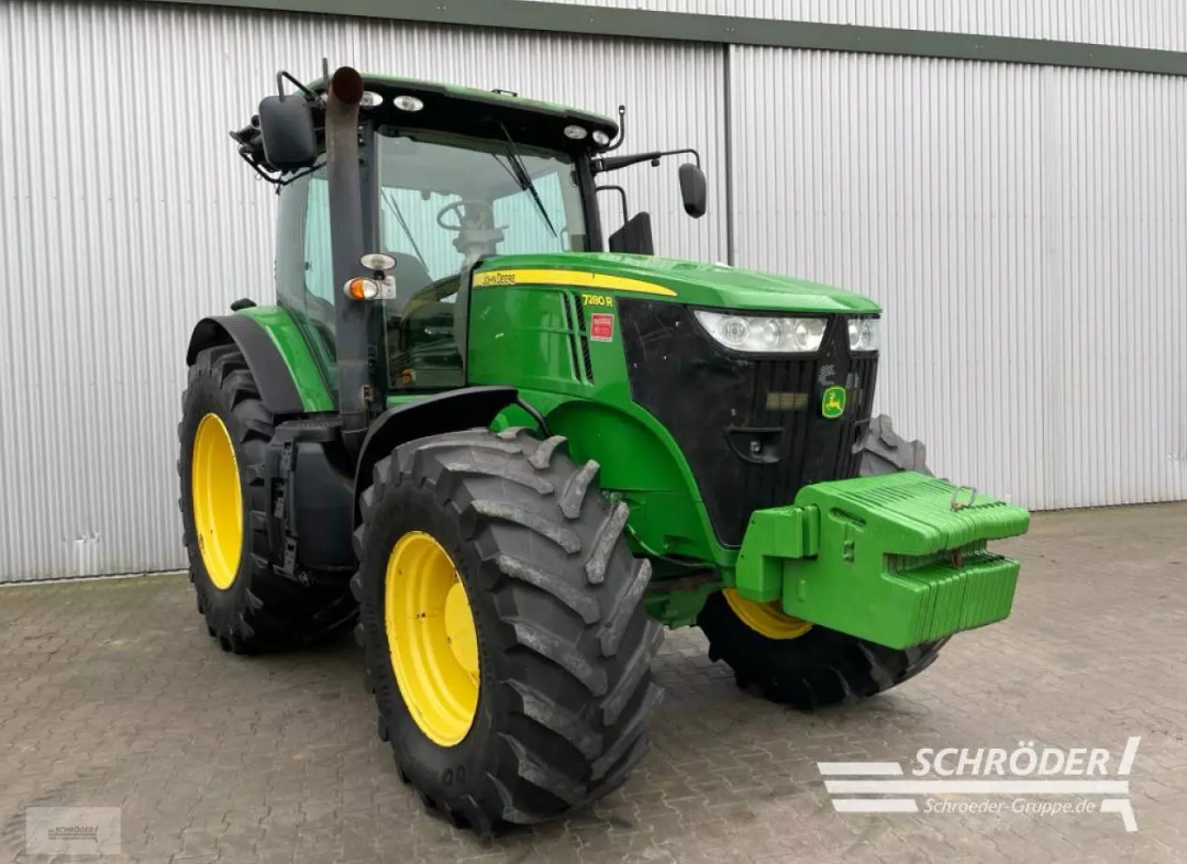 ジョンディア　7280R — 280馬力 / 5,980時間