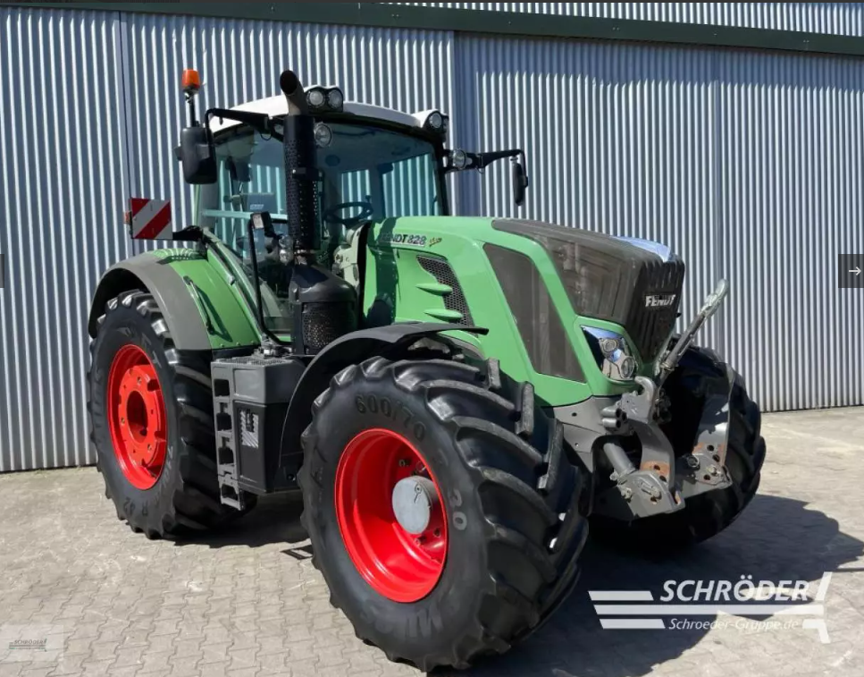 フェント　Vario 828 S4 Profi Plus — 280馬力 / 10,200時間